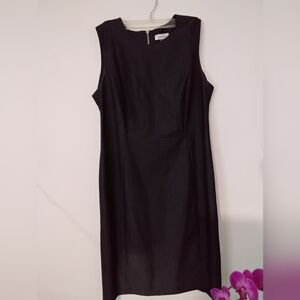 Calvin Klein Black Midi Dress